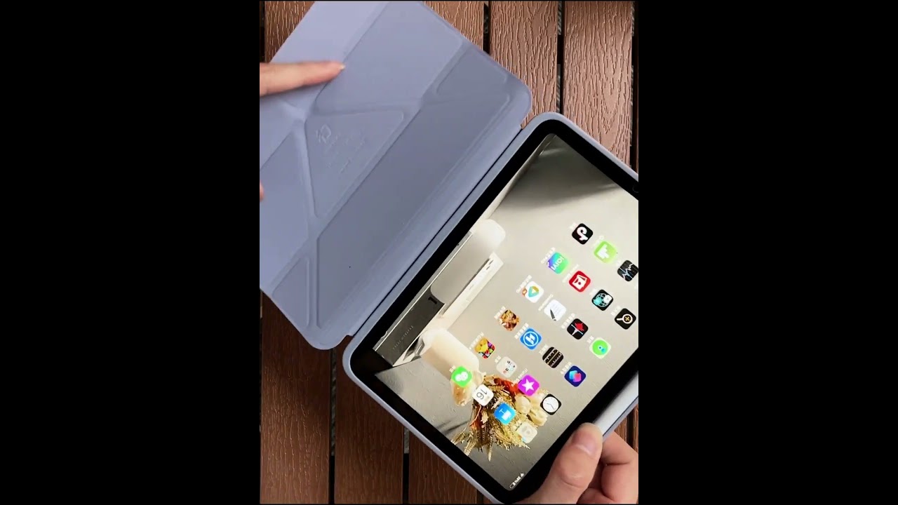 iPad cover can be converted into various stands