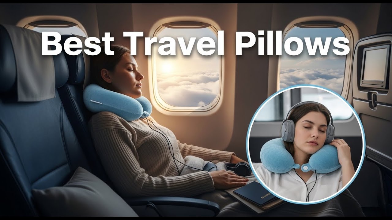 TOP 5 Best Travel Pillows These Travel Pillows Work Even in Economy Seats 😭