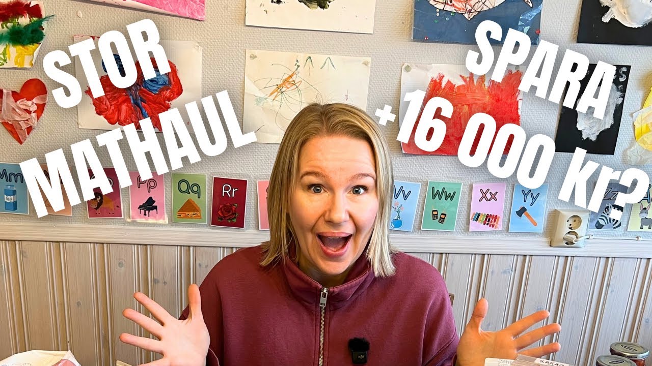 Mathaul 2026 🛒 ICA-extrapriser & MAXI-fynd – så mycket sparade jag