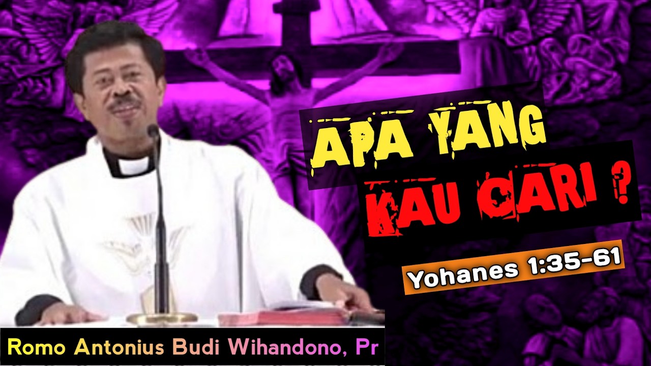 PENYEGARAN IMAN KATOLIK OLEH ROMO WIHONG / ANTONIUS BUDI WIHANDONO, Pr