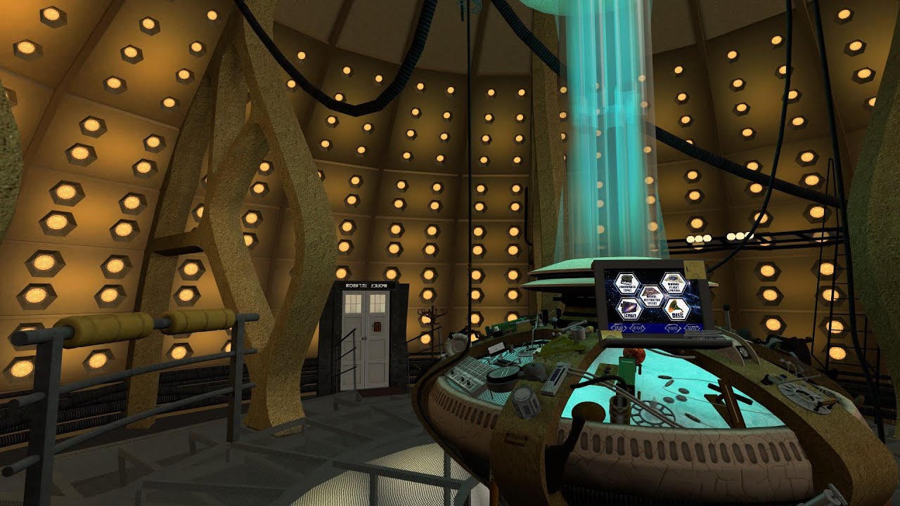 10th Doctor's TARDIS in Garry's Mod | New Features Review!