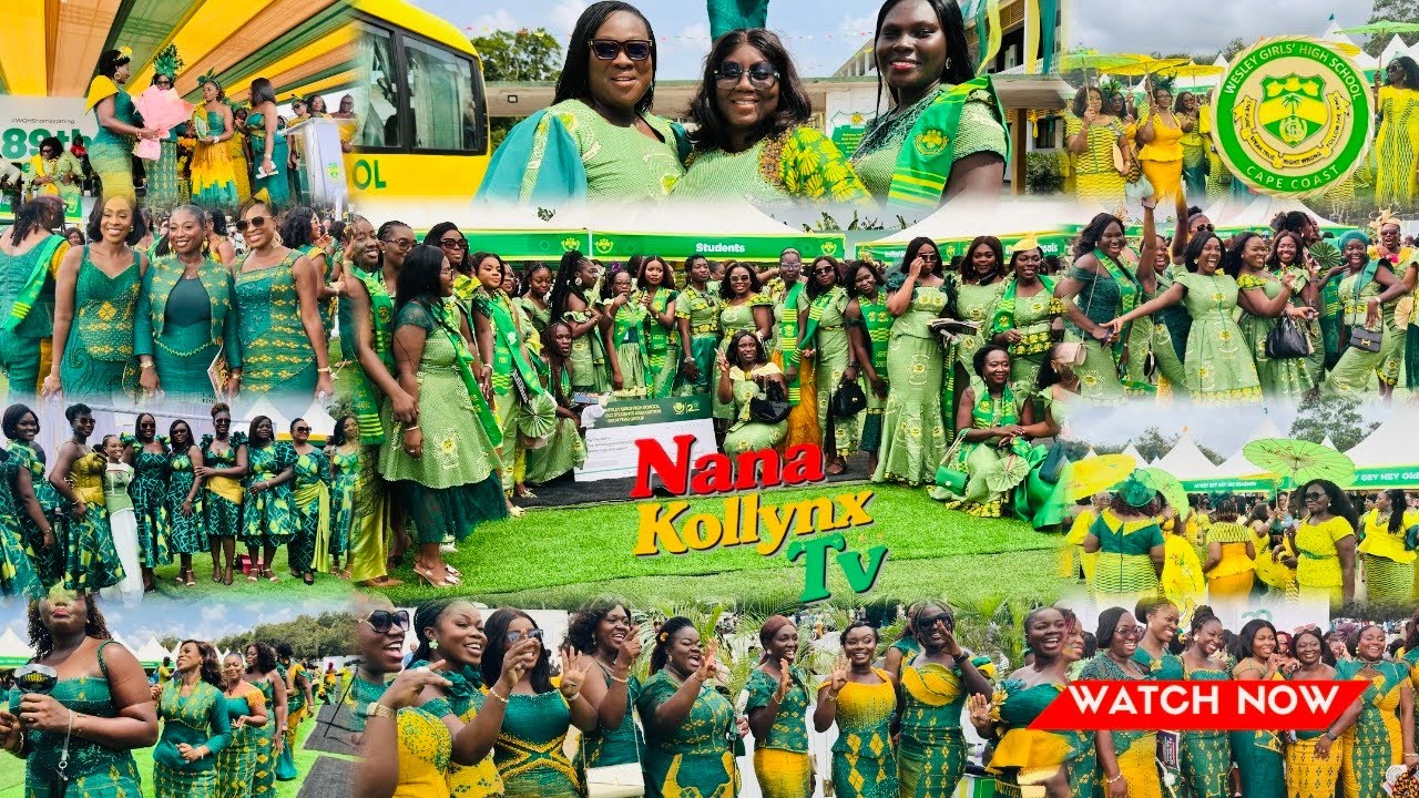 Wesley Girls Senior High School Celebrates 189th Anniversary in GrandStyle With 2004 Year Hosting💚💛