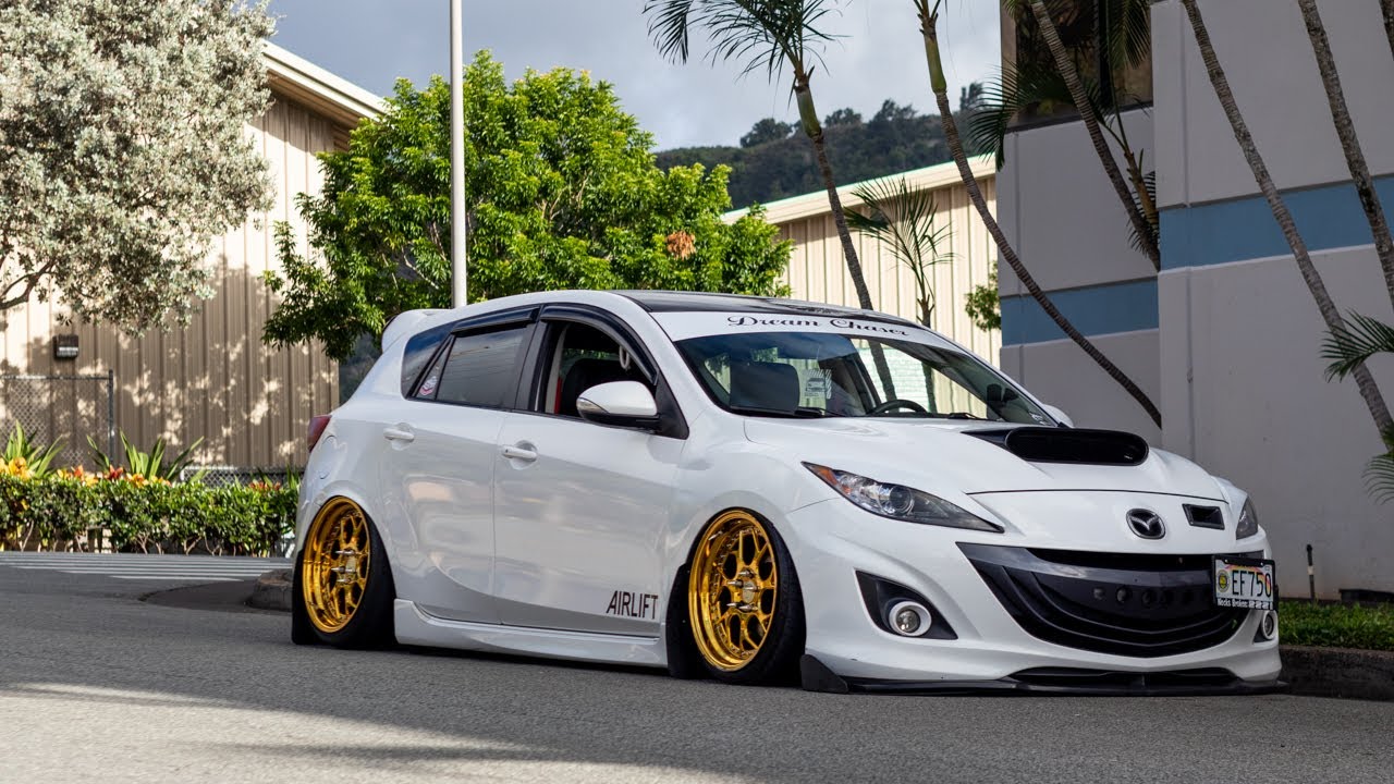 Caribbean's Bagged Mazdaspeed 3 (ZRK MEDIA)