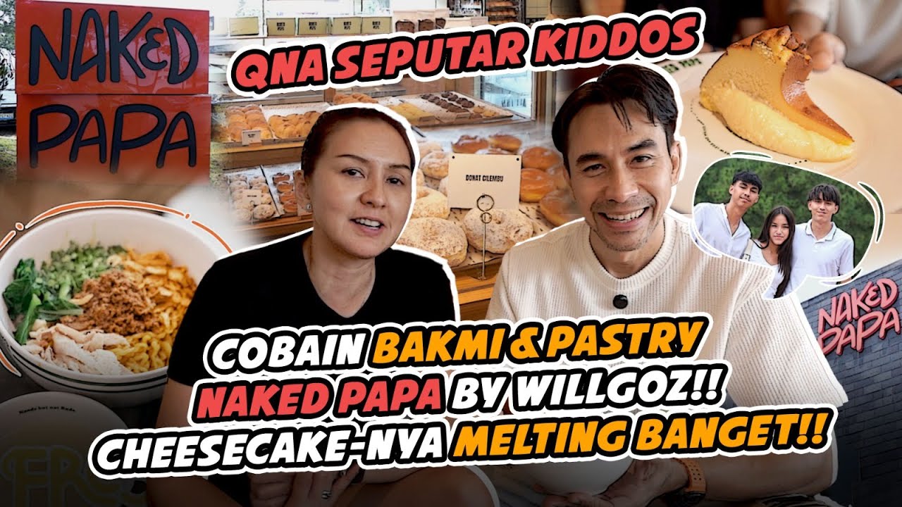 JAWAB PERTANYAAN NETIZEN SEPUTAR KIDDOS + COBAIN BAKMI & PASTRY PUNYA BRO WILLGOZ!!