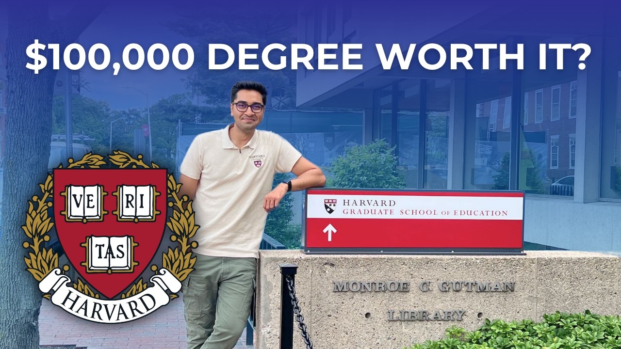 Was a $100,000 Harvard Masters Degree Worth It? | Harvard Graduate School of Education