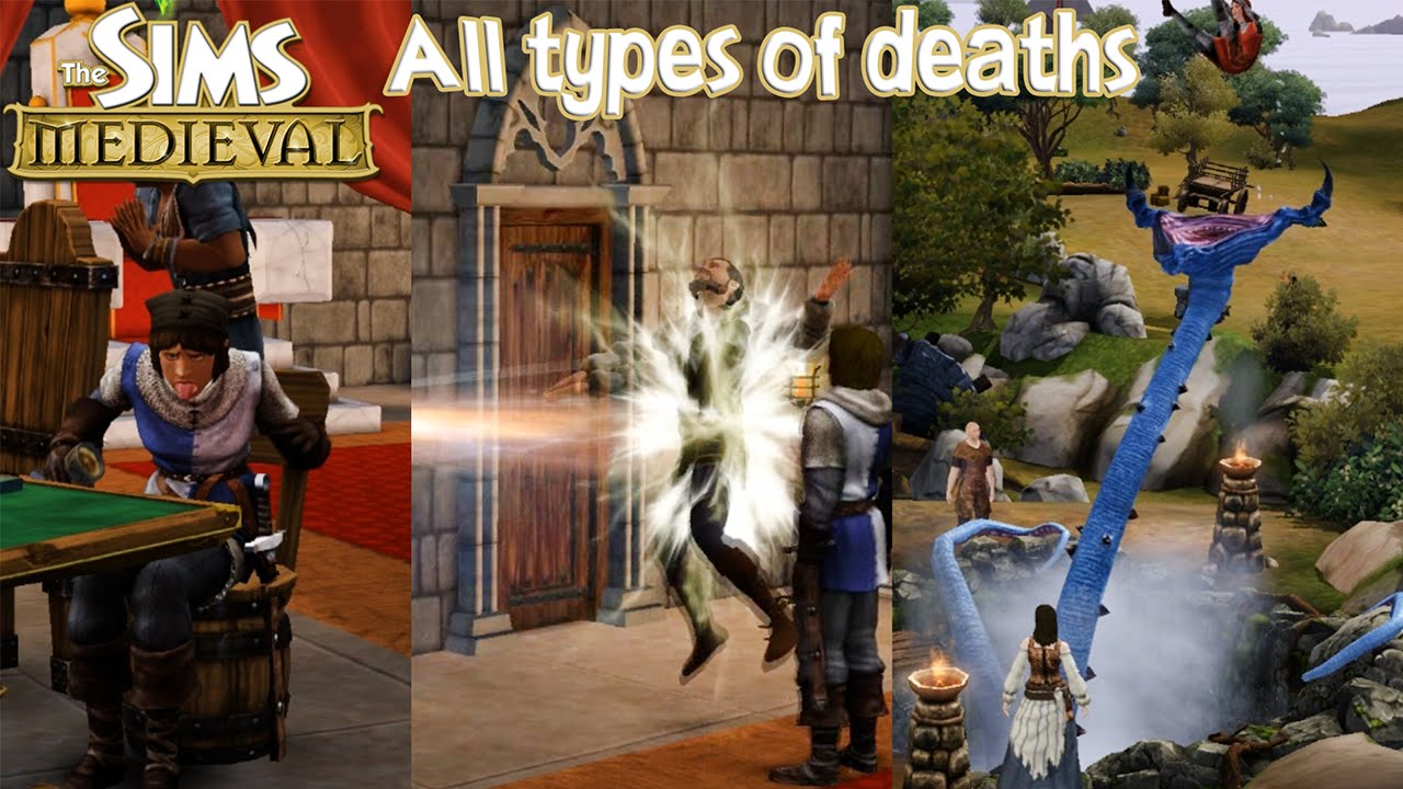 The Sims Medieval All Types of Deaths