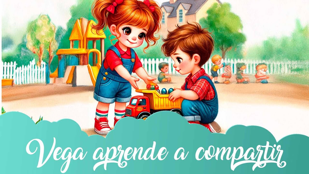 Compartir — Vega aprende a compartir | Cuento Infantil ORIGINAL para Dormir