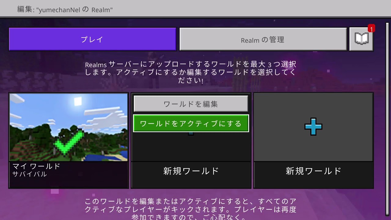マイクラ　参加募集はしていません