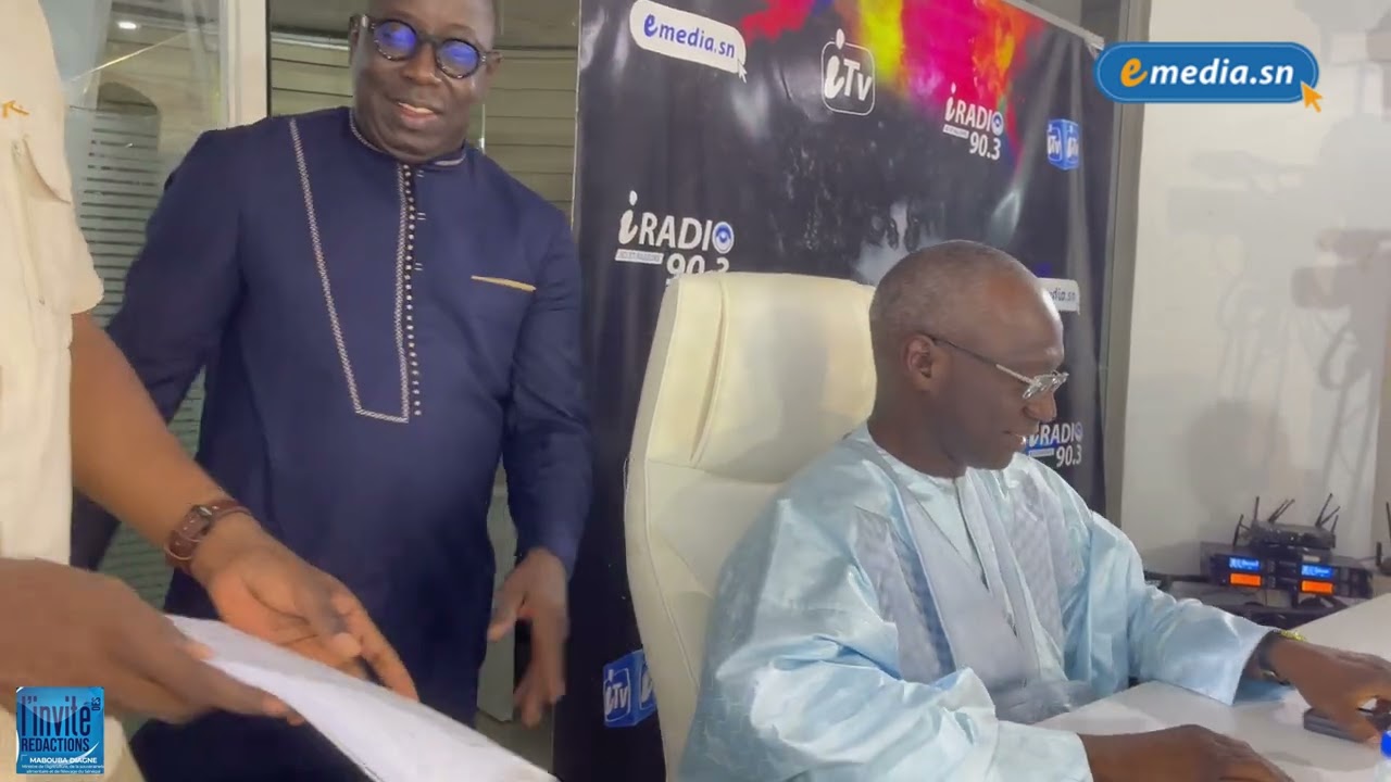 🎥 Mabouba Diagne, Ministre ..... dans les coulisses de Emedia invest
