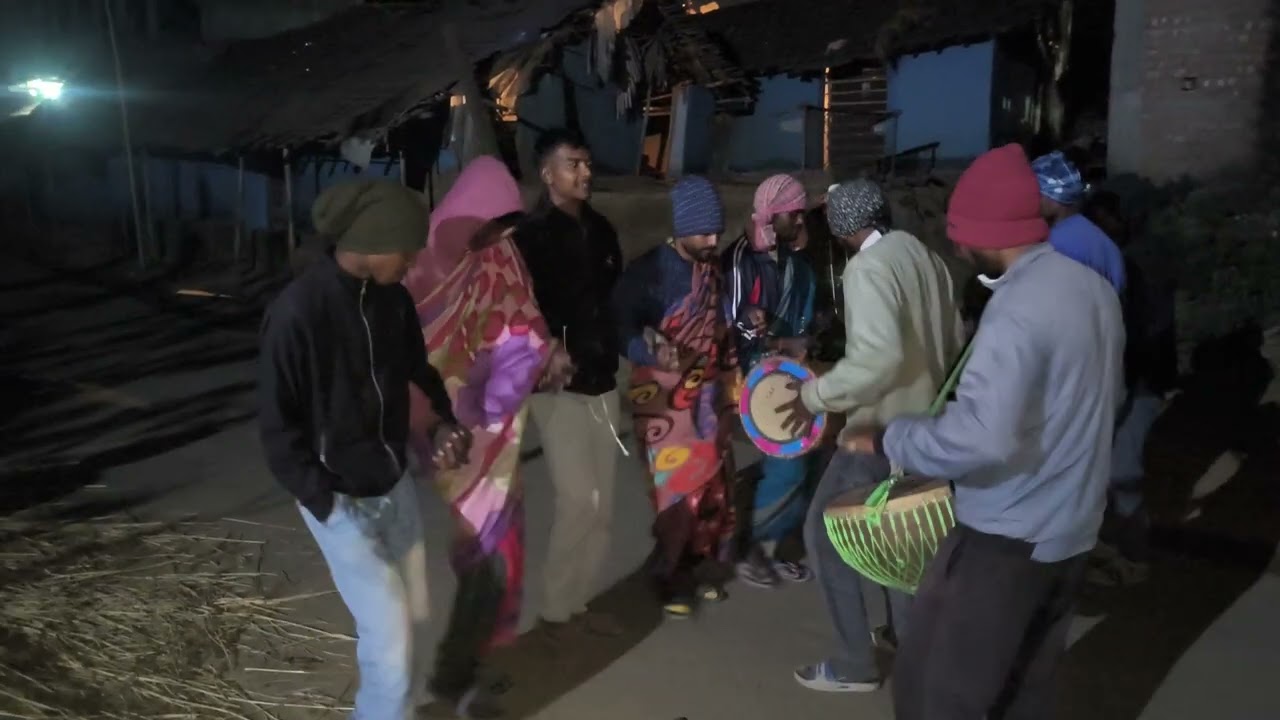 At Kusma New Santhali sohrai video#santali #shortclips #viralvideo 
