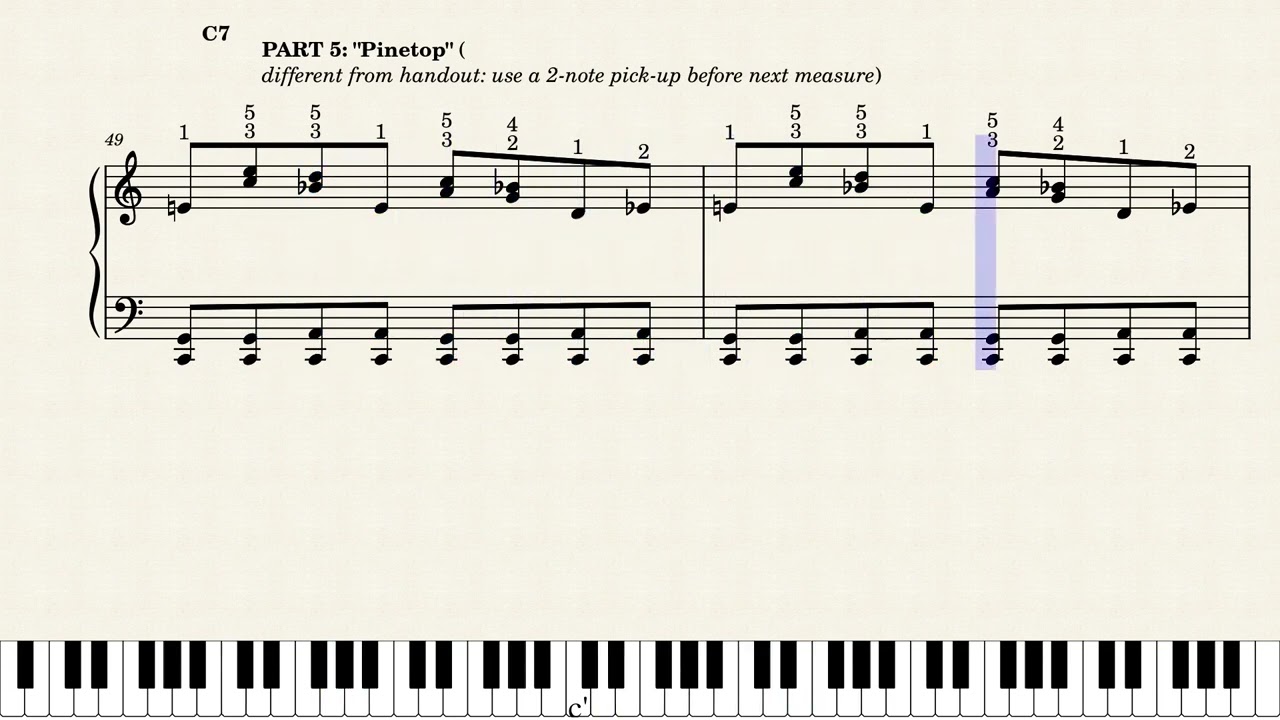 Boogie Woogie Free Style Exercise's
