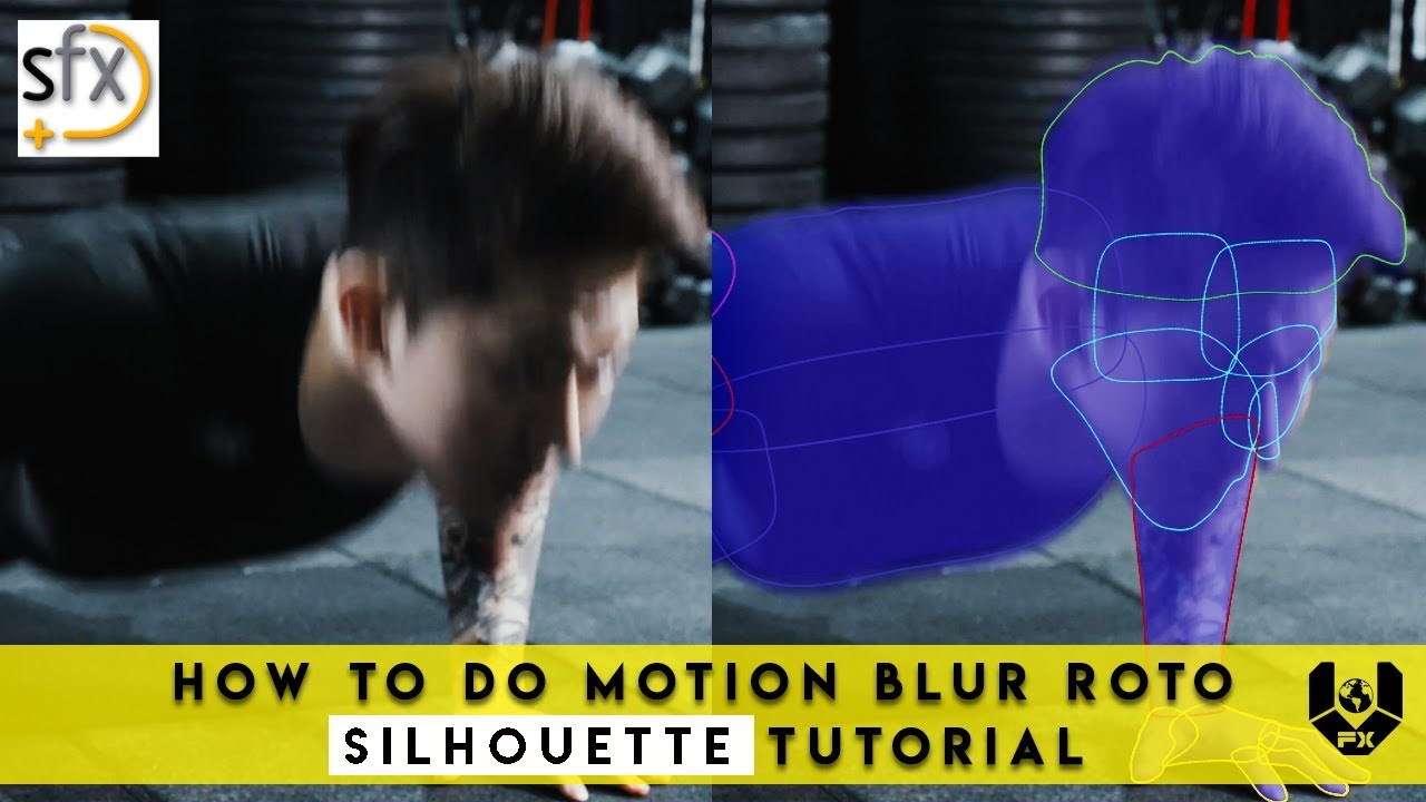 How to do Motion Blur Roto - Silhouette FX Rotoscopy Tutorial