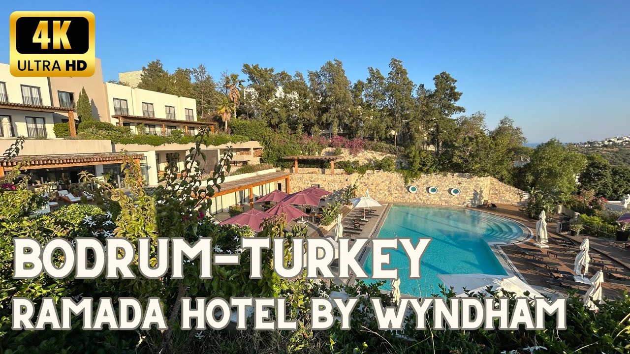 Bodrum Ramada By Wyndham - Bodrum Marina Walking Tour 4k 🇹🇷