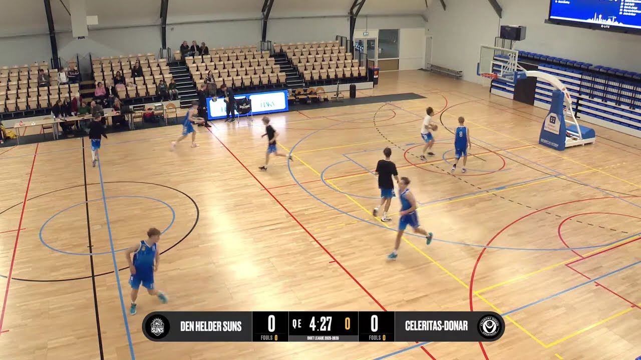 BV Noordkop/SUNS U19 - Celeritas Donar U19 (59-71)