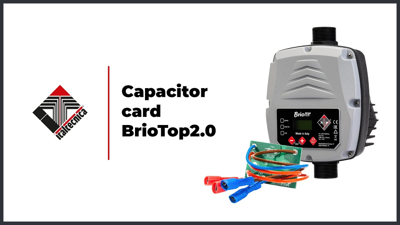 Capacitor card BrioTop 2.0 ENG 2021
