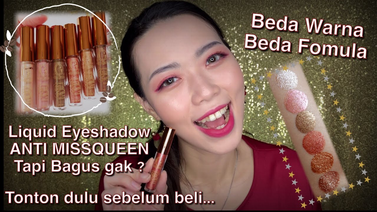 Review Madame Gie Beauty Blink Fame Liquid Eyeshadow  SEMUA SHADE CUMA 19RIBU !!