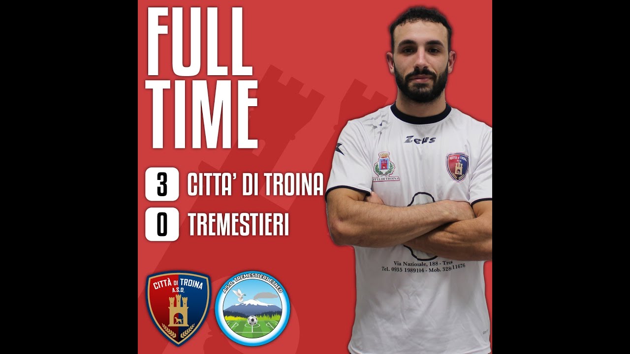 SECONDA CATEGORIA GIRONE D: Città di Troina vs Tremestieri Etneo [XV GIORNATA]