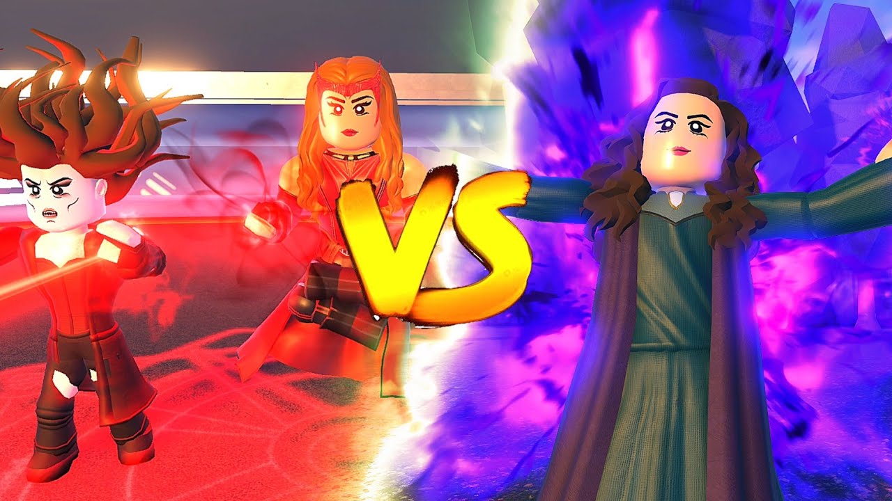 Wandas  VS  Agatha 😱 | Marvel Omega roblox