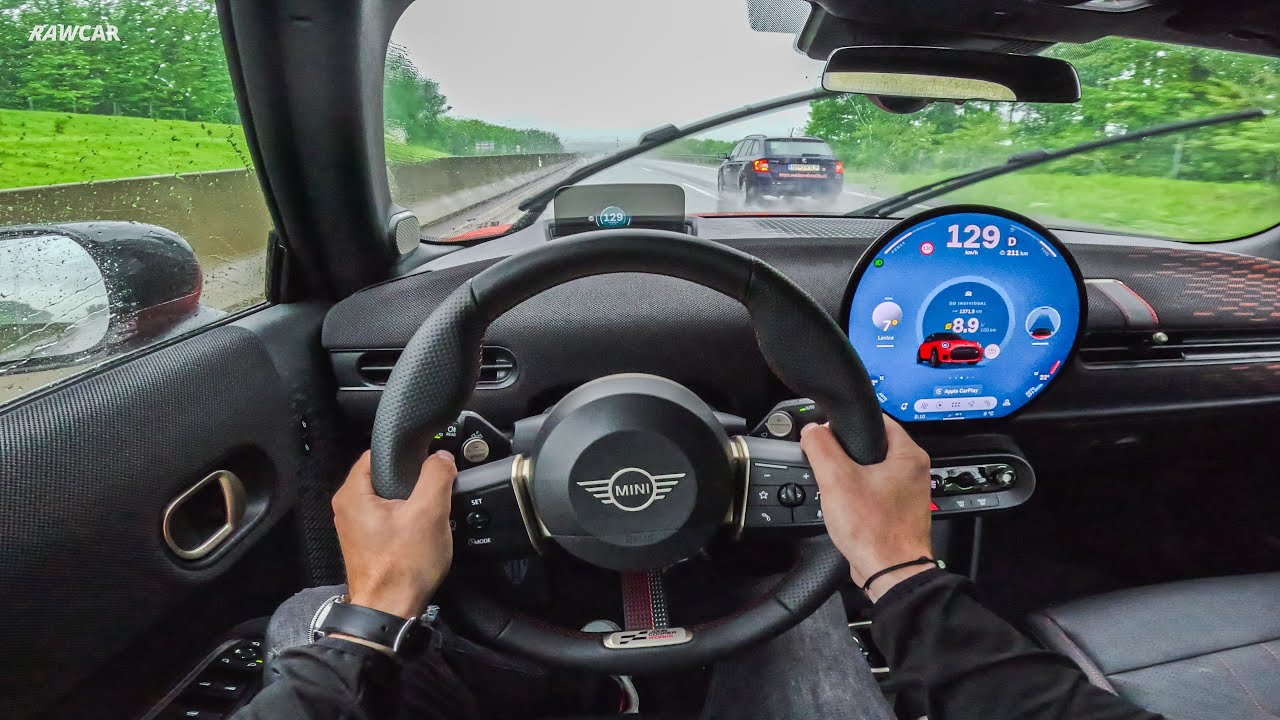 2025 Mini JCW Convertible (Cabrio) - POV Test Drive