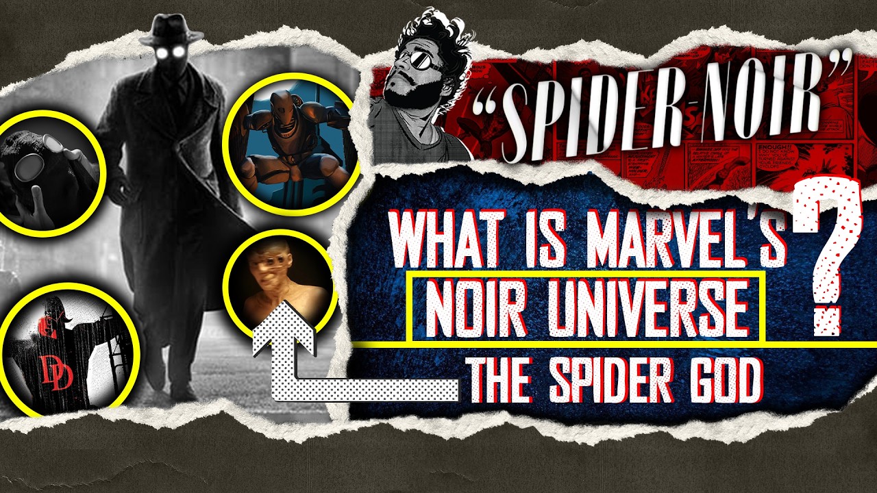 What Is MARVEL'S NOIR UNIVERSE ? | Spider-Noir Teaser Trailer Breakdown!! | Komicist