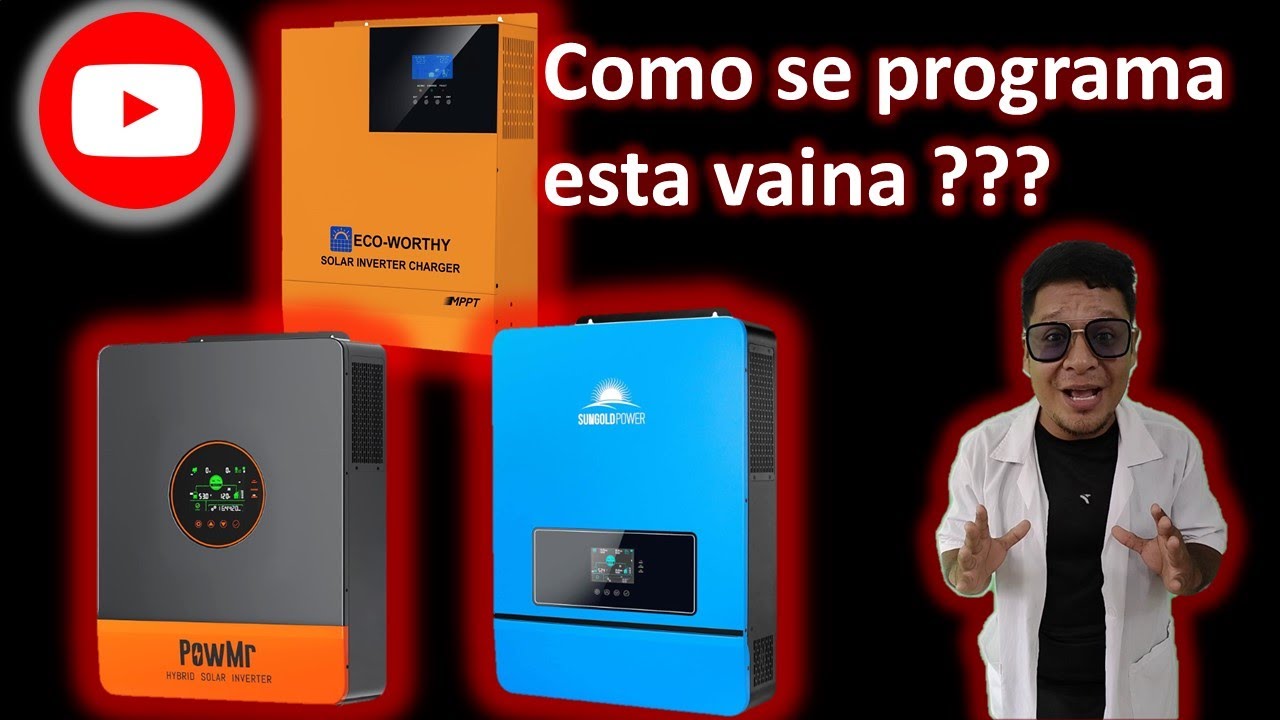 ✅panel solar Como programar un inversor h&iacute;brido  #solarpanel #2024 #education
