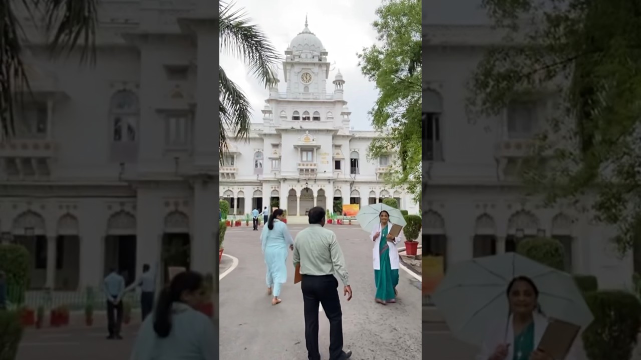 KGMU Beautiful Campus🍀🍂#kgmulucknow #neetmotivation #mbbs #kgmubscnursing #shorts #trending
