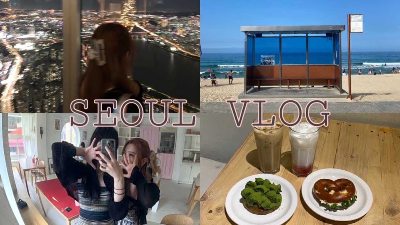 Korea study abroad｜韓国2週間短期留学｜江陵旅行🏖️｜カフェ巡り🧁