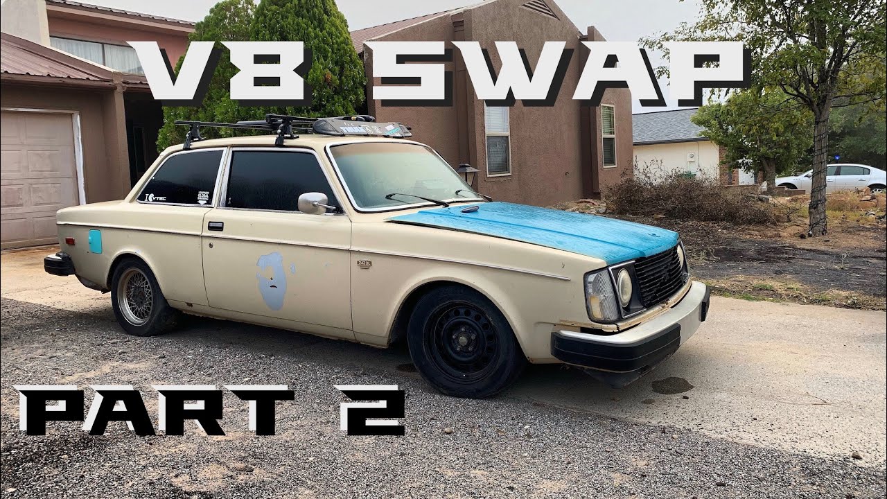 Part 2: Nik's 1978 Volvo 240 6.0 Chevy V8 Swap 🇸🇪