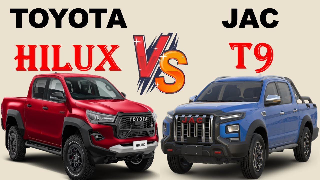 ALL NEW Toyota HILUX Vs ALL NEW JAC T9 | Which one do you prefer ?