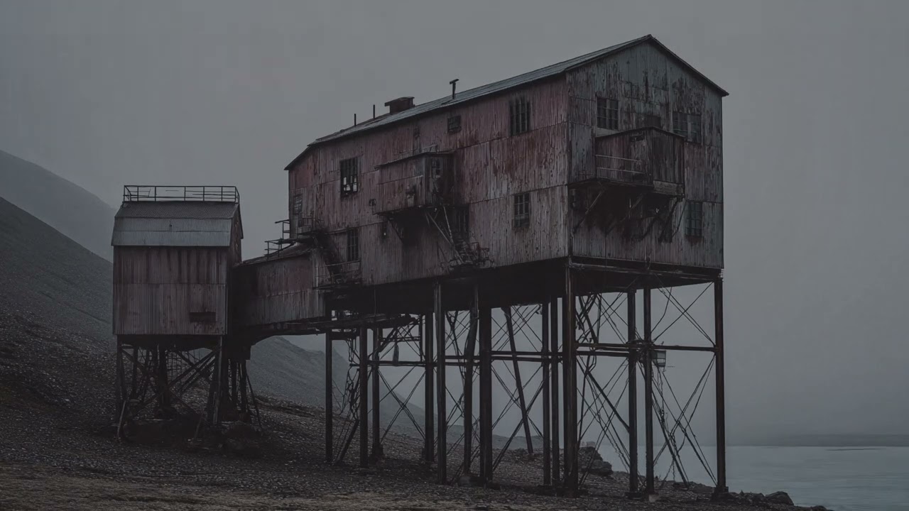 Abandoned Station in the Storm 🌫️ Dark Ambient Soundscape