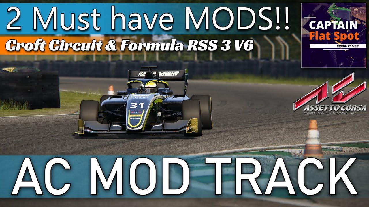 2 Fantastic mods for AC | Croft Circuit & Formula RSS 3 V6
