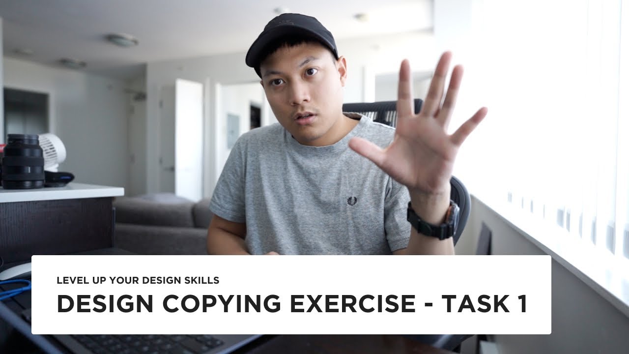 Learn UI UX design by copying - Task 1 / Web Design