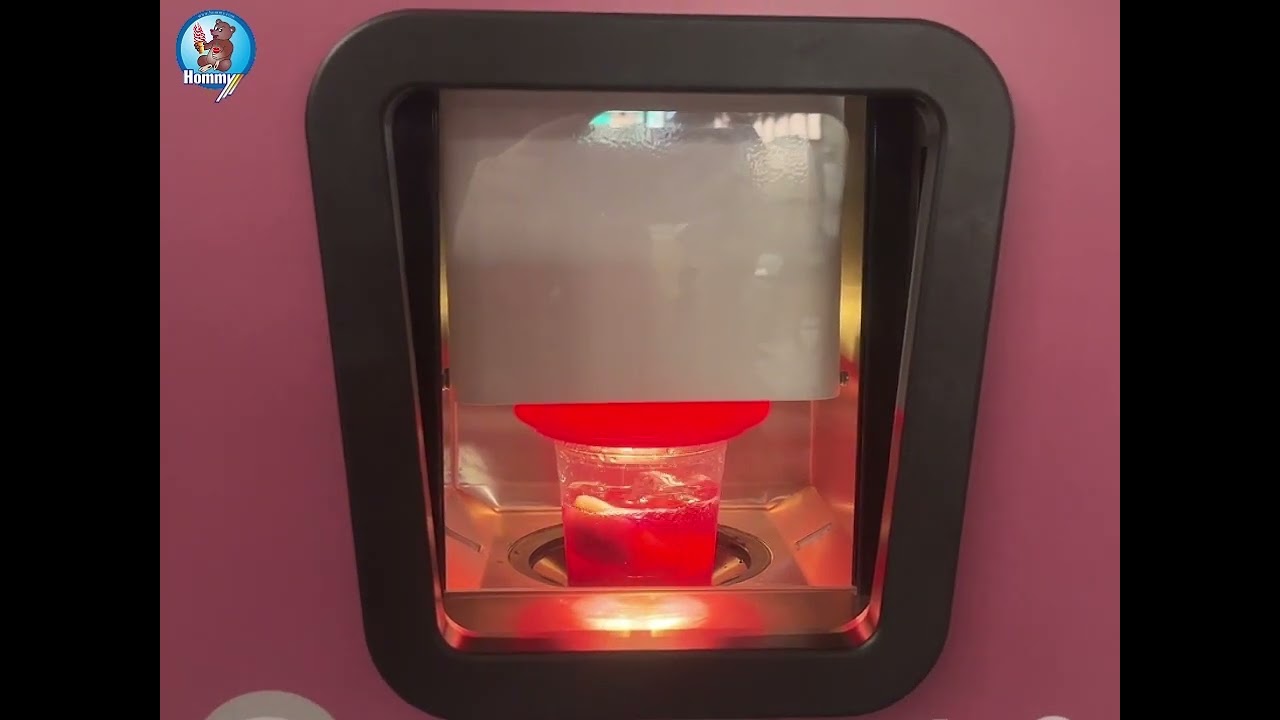 Smoothie vending machine integrated machine can automatically add ingredients and produce