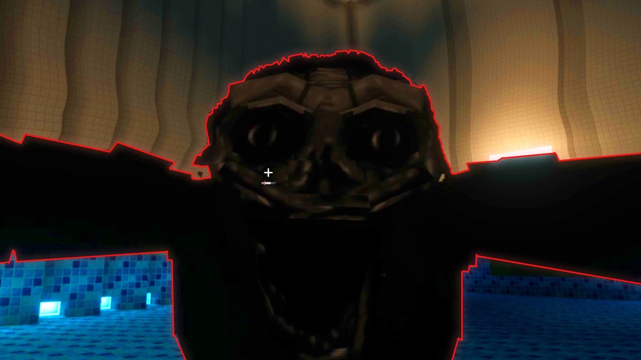 Minecraft But Im Stuck In A Liminal Space With A Dweller.