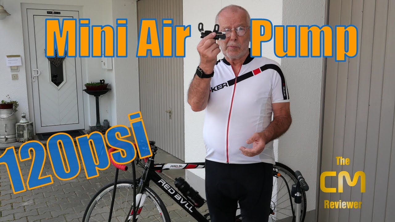 Mini Air Pump Test:  Schafft  diese Fahrrad Minipumpe 120psi?  Hands-on (Deutsch, eng.hints)