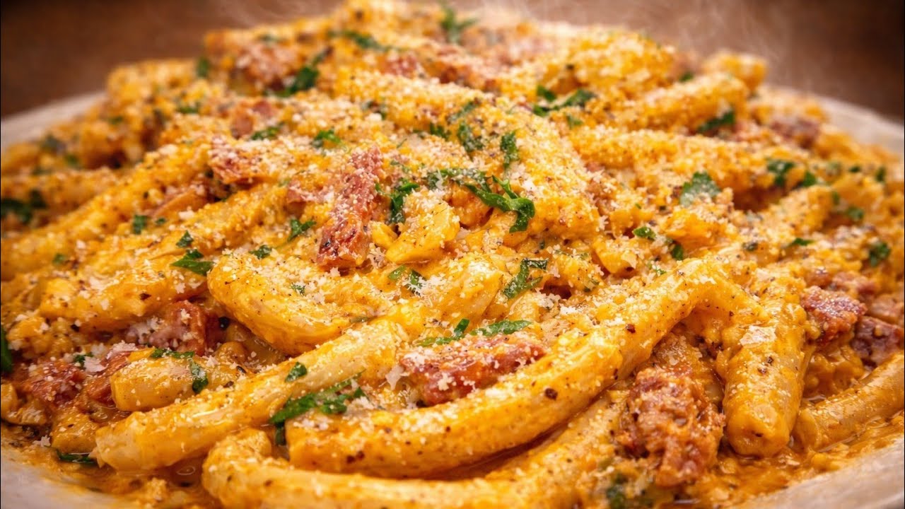 PASTA alla VIZIOSA | Ricetta FACILE Cremosa e Super Golosa👨‍🍳