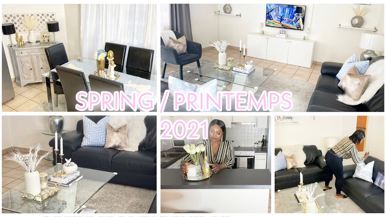 DÉCOREZ AVEC MOI: DÉCORATION DE PRINTEMPS 2021 // SPRING DECORATE & CLEAN WITH ME 2021,  home tour!