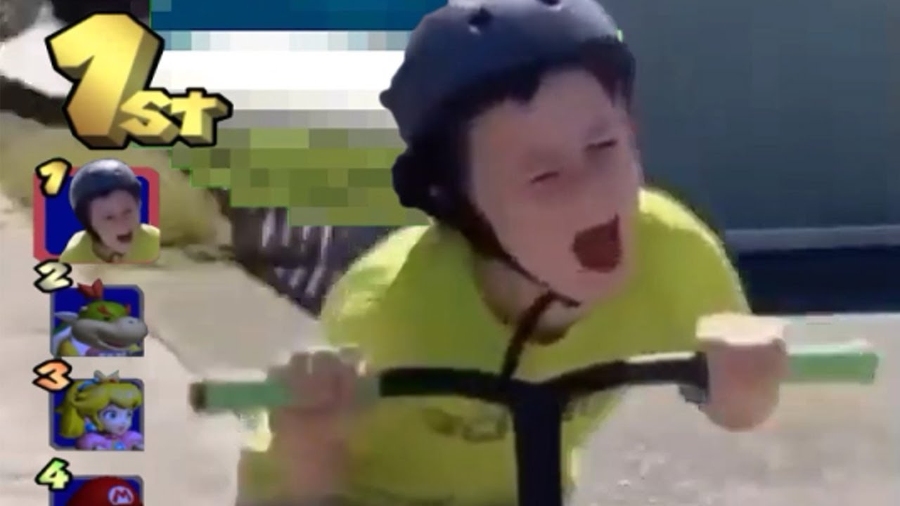 Mario Kart's Spiny Blue Shell Has No Chill