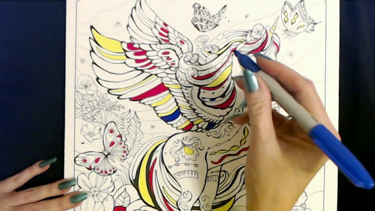 ASMR | Permanent Marker Sounds On Canvas For Relaxation (Whisper)