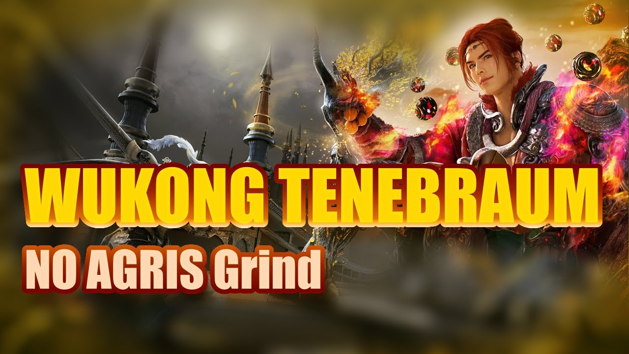 Black Desert Online | Wukong Tenebraum Grind Highlight (12k NO Agris)