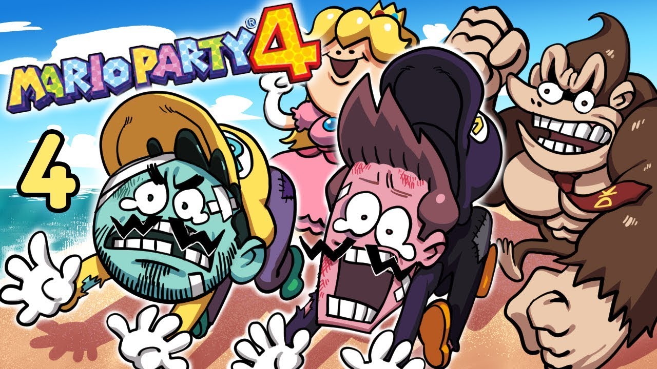SuperMega Plays MARIO PARTY 4 - EP 4: Big Fat Genie