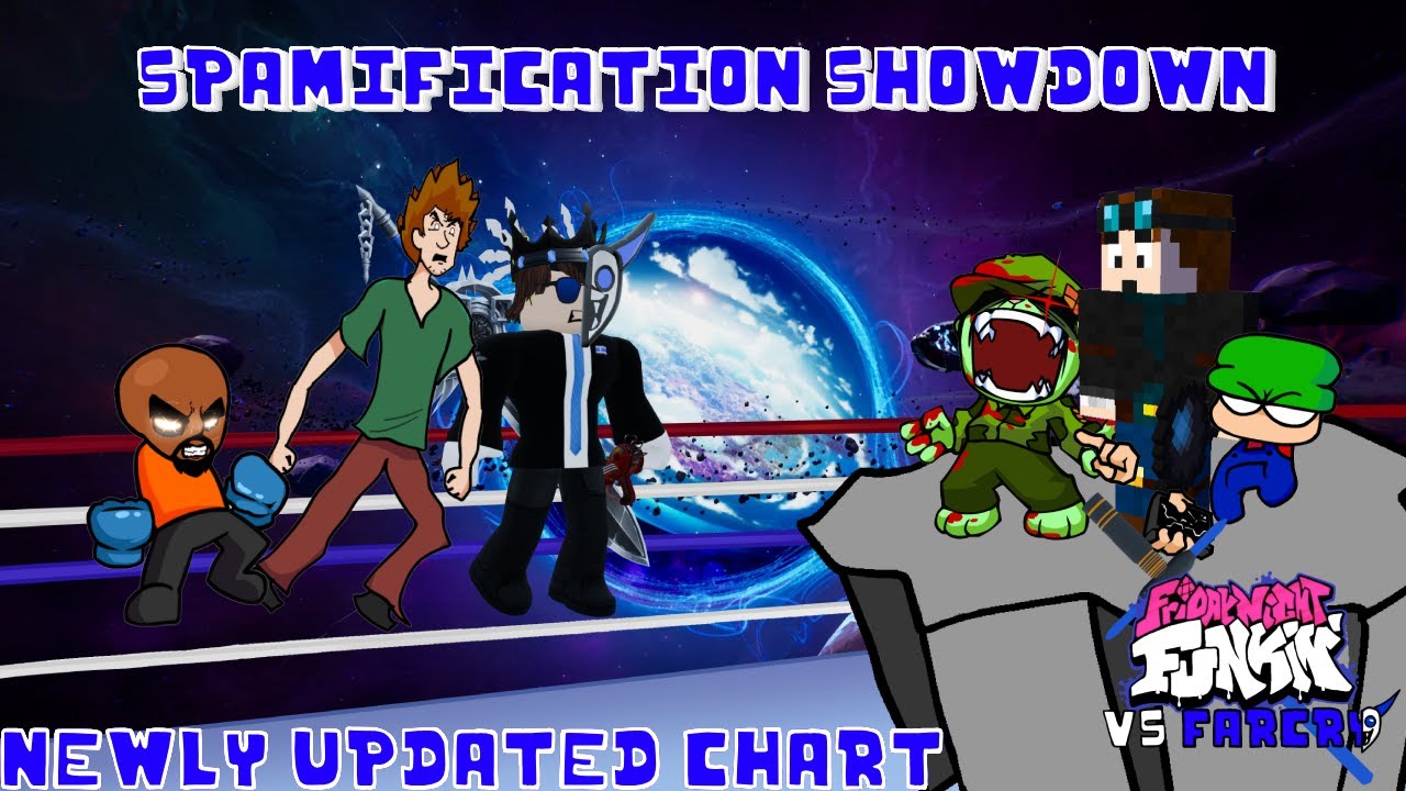 FNF - Spamification Showdown *New Chart* Showcase (Loud) IMPOSSIBLE