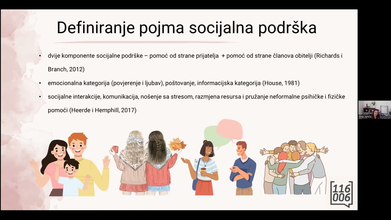 Predavanje: Važnost socijalne podr&scaron;ke žrtvama nasilja u obitelji