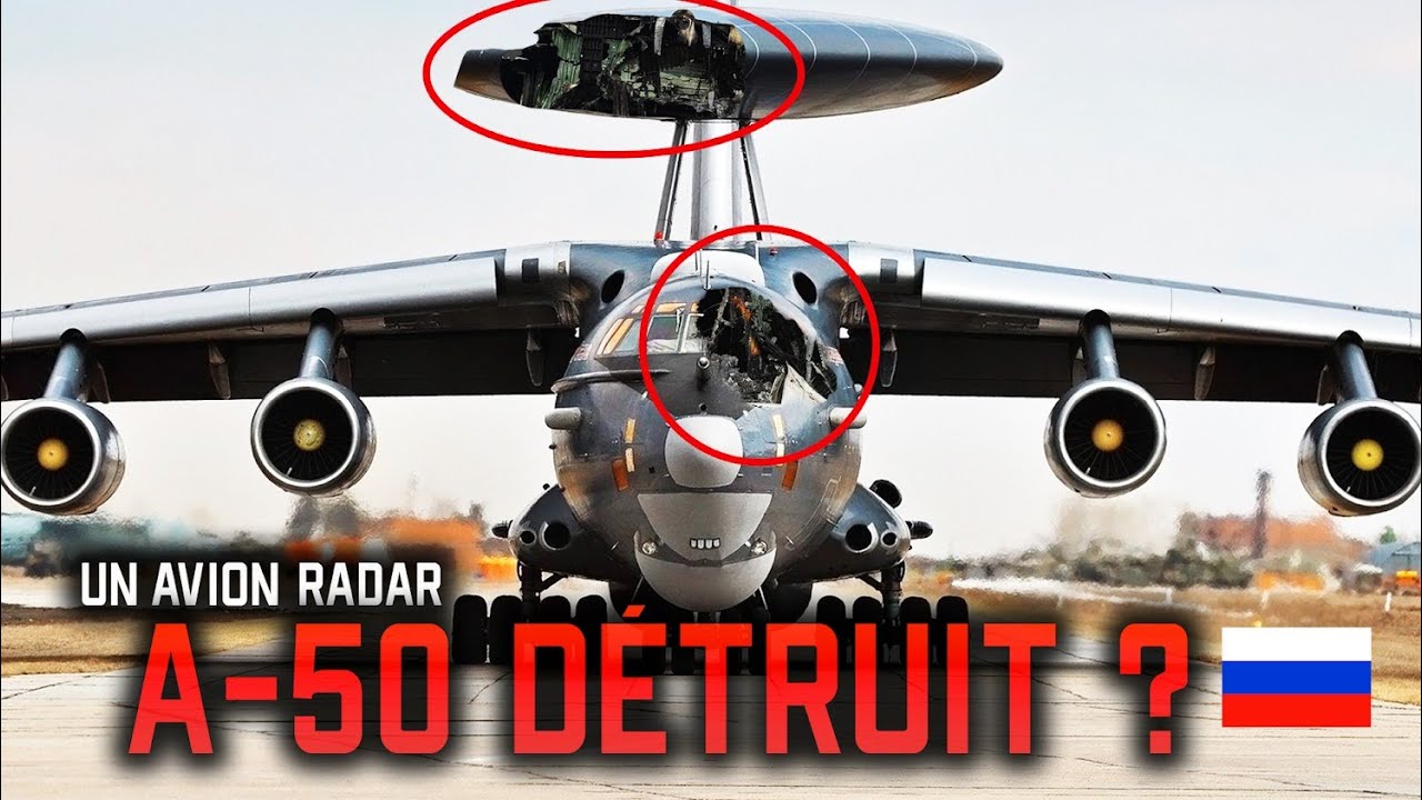 AVION RADAR RUSSE A-50 DETRUIT EN BIELORUSSIE ? D.BRIEF UKRAINE #2