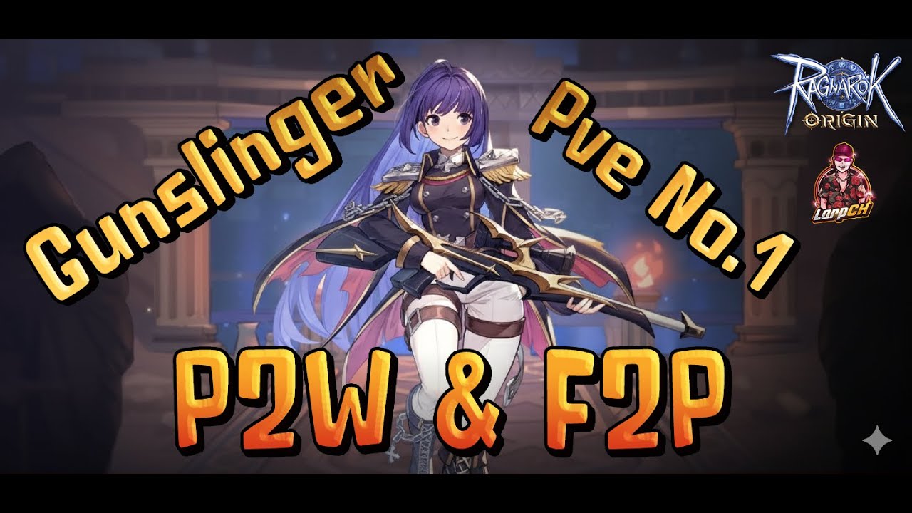 Ragnarok Origin Global l Gunslinger DPS 1000M F2P & P2W