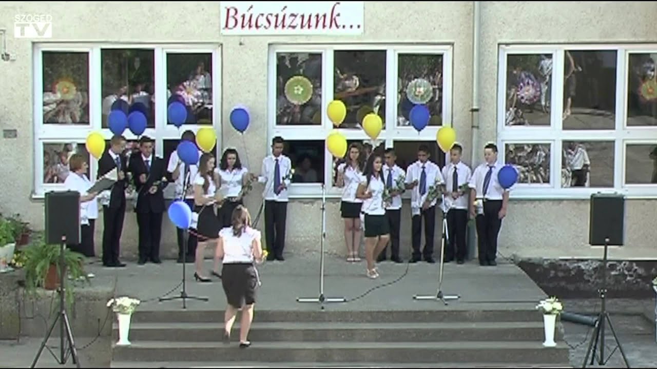 SzögedTV(c) 2014.06. adása - Iskolai ballagás