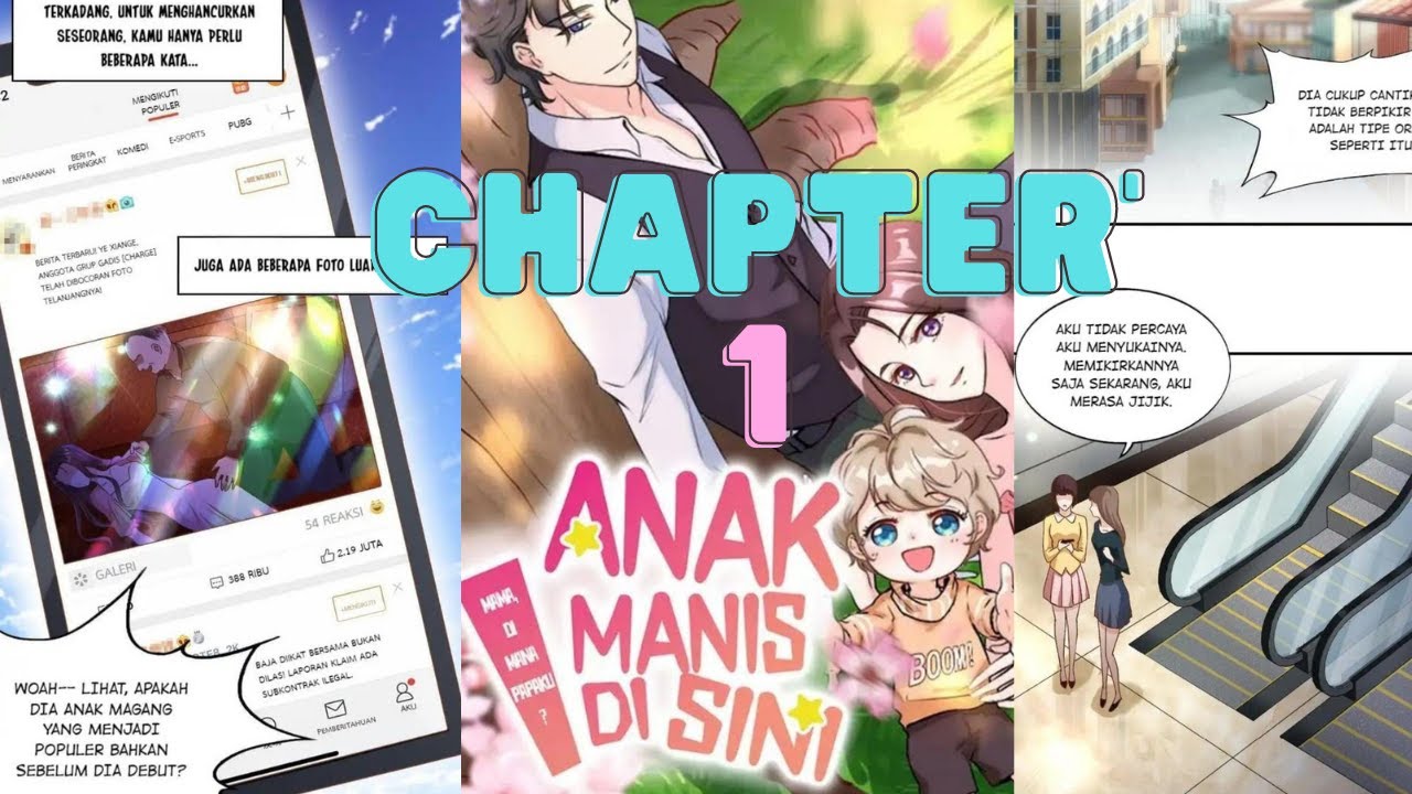 Anak Manis Ngambek : MAMA, Dimana PAPAKU? Manga Komik Episode 1