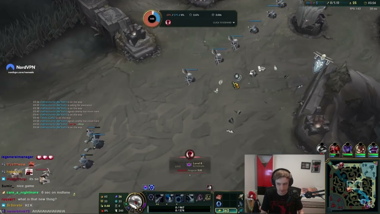 Nemesis avoid lane swap detected 1:30-3:30