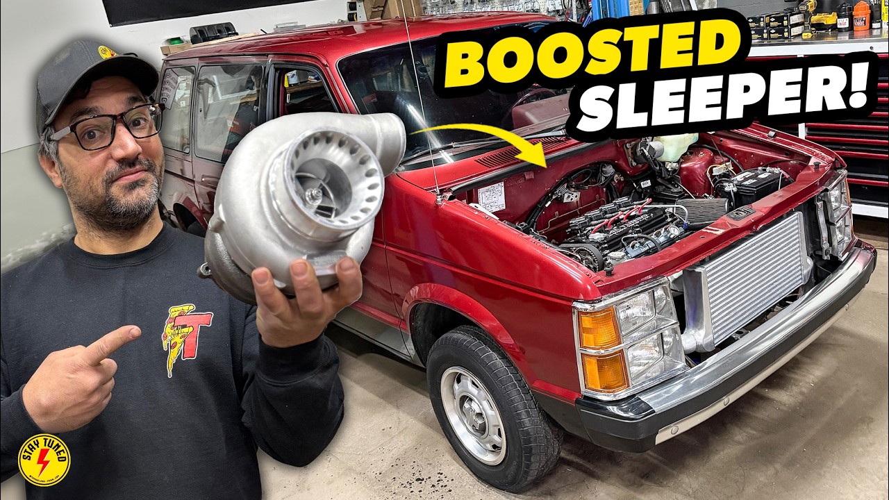 Building a 500hp SRT4 Powered TURBO Sleeper Caravan! BOOSTING Through the Gears!