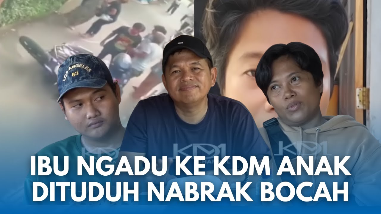 KANG DEDI TURUN TANGAN! Bantu Zacky yang Dituduh Menabrak Bocah Di Bandung, Kini Minta Keadilan